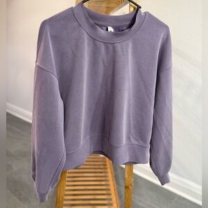 Lululemon Softstreme Oversized Cree Sweater, Size 4